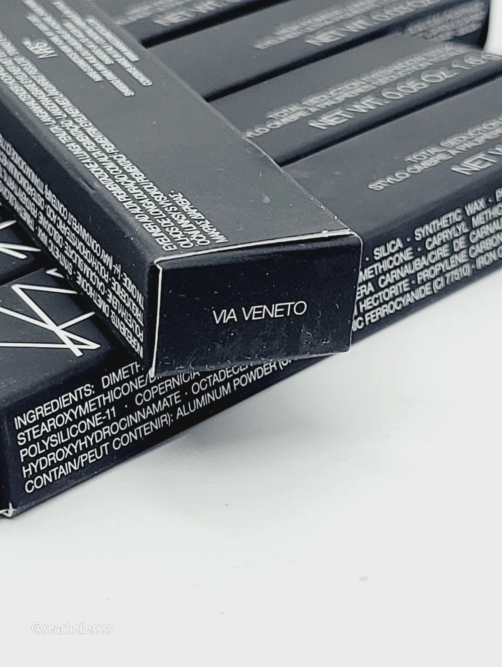 Via Veneto Black NARS High-Pigment Longwear Eyeliner Pencil Brand New In Box